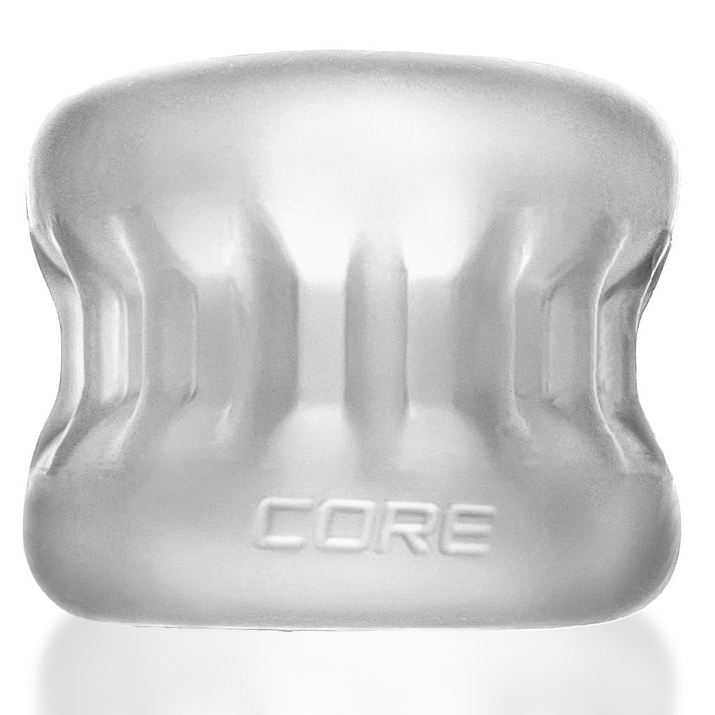 Core Gripsqueeze Ballstretcher - Clear Ice OX-3092-CLRICE 840215122568 from EdgingWarehouse.com where we sell the best male sex toys and fleshlight type strokers for masturbation, edging and gooning and other men's health and sexual wellness items.