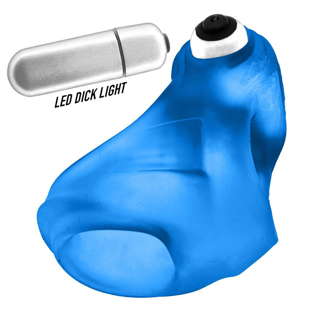 Glowsling Cocksling Led - Blue Ice OX-3094-BLUICE 840215122681 from EdgingWarehouse.com where we sell the best male sex toys and fleshlight type strokers for masturbation, edging and gooning and other men's health and sexual wellness items.