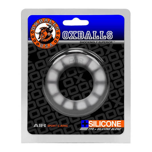 Air Super-Lite Airflow Cockring - Clear Ice | OX-S3025-CLR