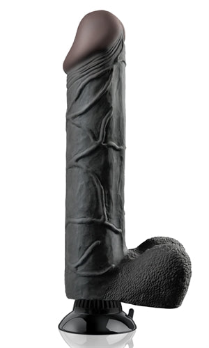 Real Feel Deluxe no.12 12-Inch - Black | Pipedream | PD1522-23 | 603912340860 from EdgingWarehouse.com and EroticWarehouse.com where we sell the best adult sex toys and fleshlight type strokers for masturbation, edging and gooning and other adult health a