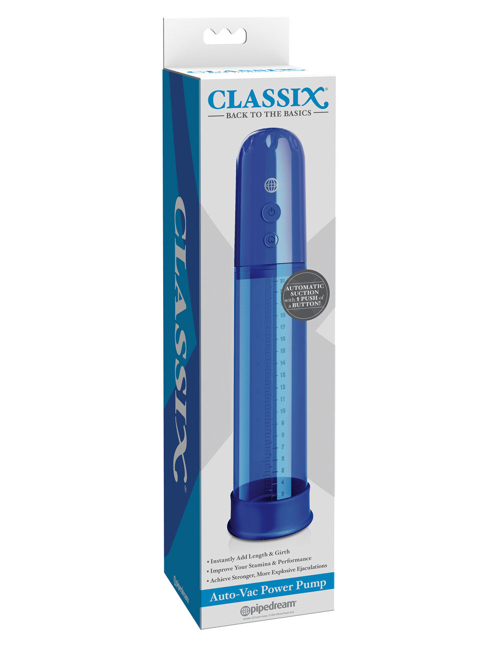 Classix Auto-Vac Power Pump - Blue | PD1995-14