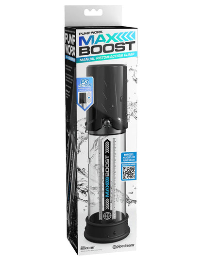 Pump Worx Max Boost - Black/clear | PD3249-23