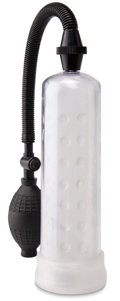 Pump Worx Silicone Power Pump - Clear | Pipedream | PD3255-20 | 603912294477 from EdgingWarehouse.com and EroticWarehouse.com where we sell the best adult sex toys and fleshlight type strokers for masturbation, edging and gooning and other adult health an