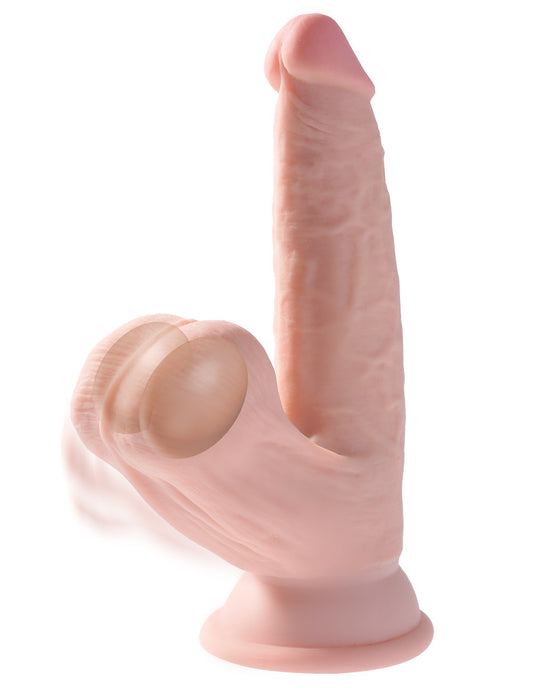 6 Inch Triple Density Cock With Swinging Balls | PD5729-21