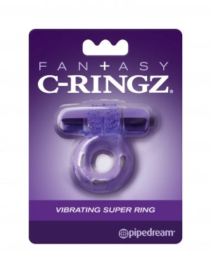 Fantasy C-Ringz Vibrating Super Ring Purple | PD5860-12