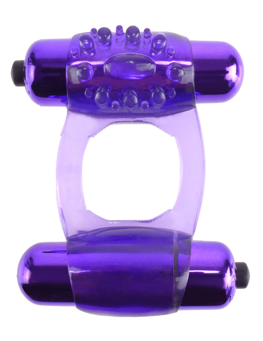 Fantasy C-Ringz Duo-Vibrating Super Ring Purple | PD5863-12