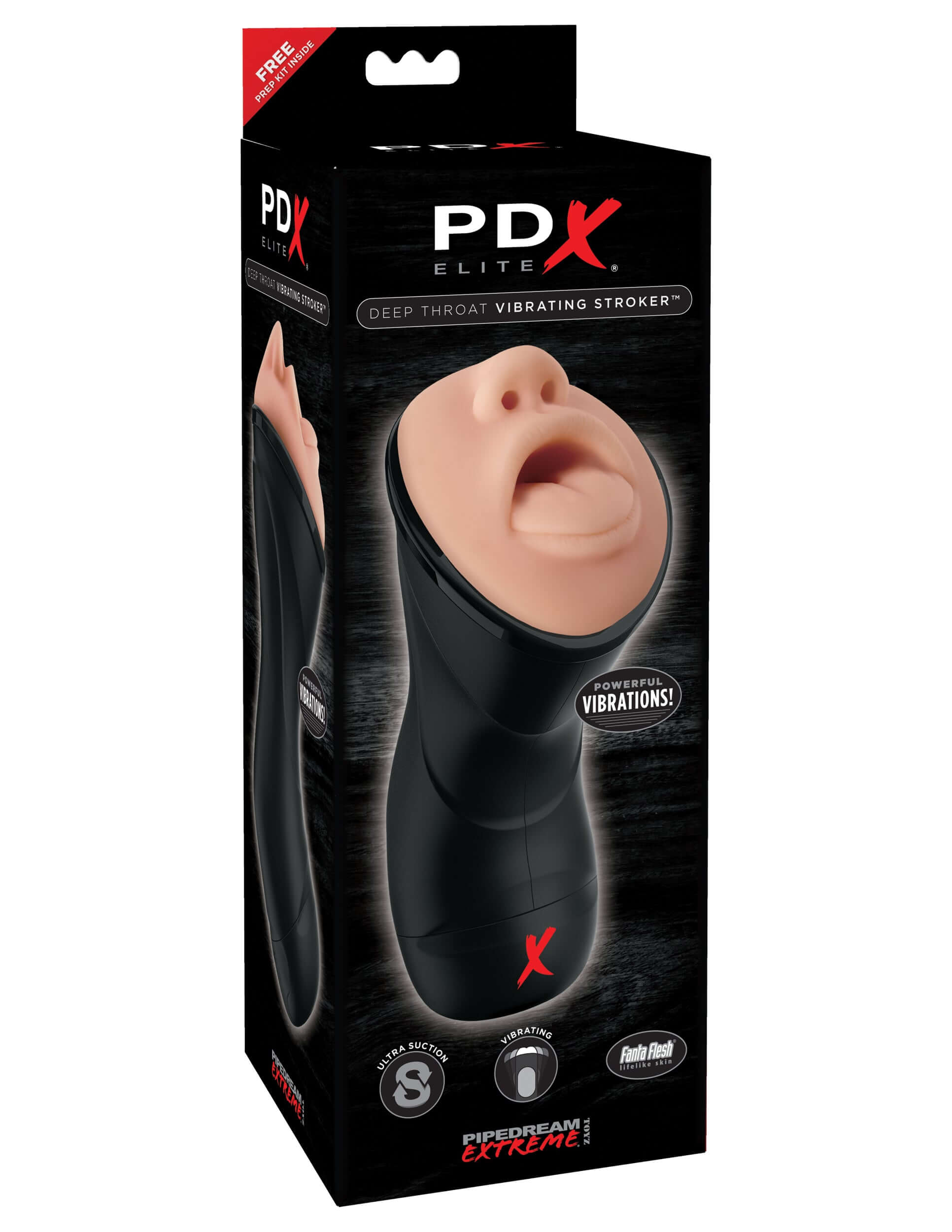 Pdx Elite Deep Throat Vibrating Stroker | PDRD507