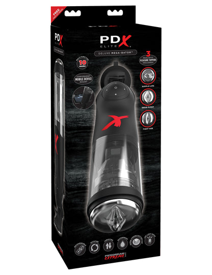 Pdx Elite Mega-Bator PDRD517 603912744989 from EdgingWarehouse.com where we sell the best male sex toys and fleshlight type strokers for masturbation, edging and gooning and other men's health and sexual wellness items.