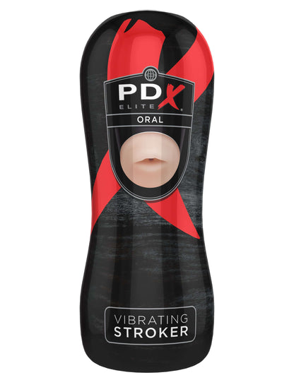 Pdx Elite Vibrating Stroker Oral | PDRD523