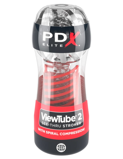 Pdx Elite Viewtube 2 Stroker - Clear | PDRD544