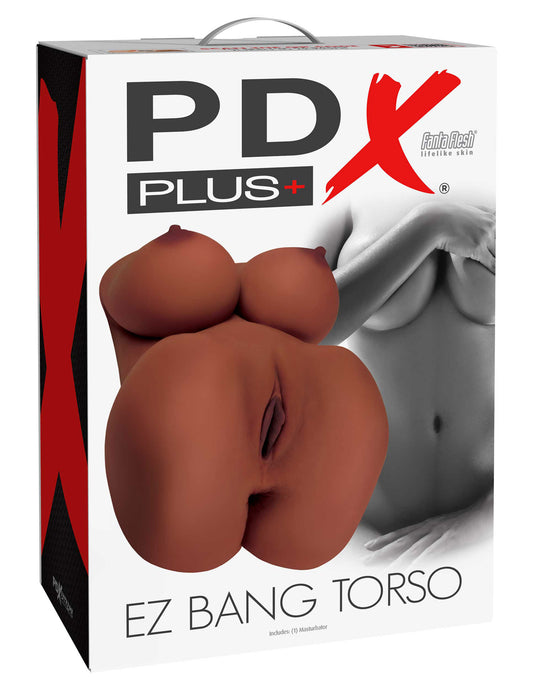 Pdx Plus Ez Bang Torso - Brown | PDRD618-29