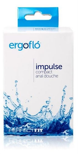 Ergoflo Impulse Compact Anal Douche by Perfect Fit 854854005366 available at EroticWarehouse.com