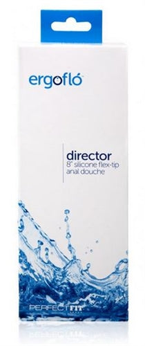Ergoflo Director 8 Inch Silicone Flex - Tip Anal Douche by Perfect Fit 854854005250 available at EroticWarehouse.com