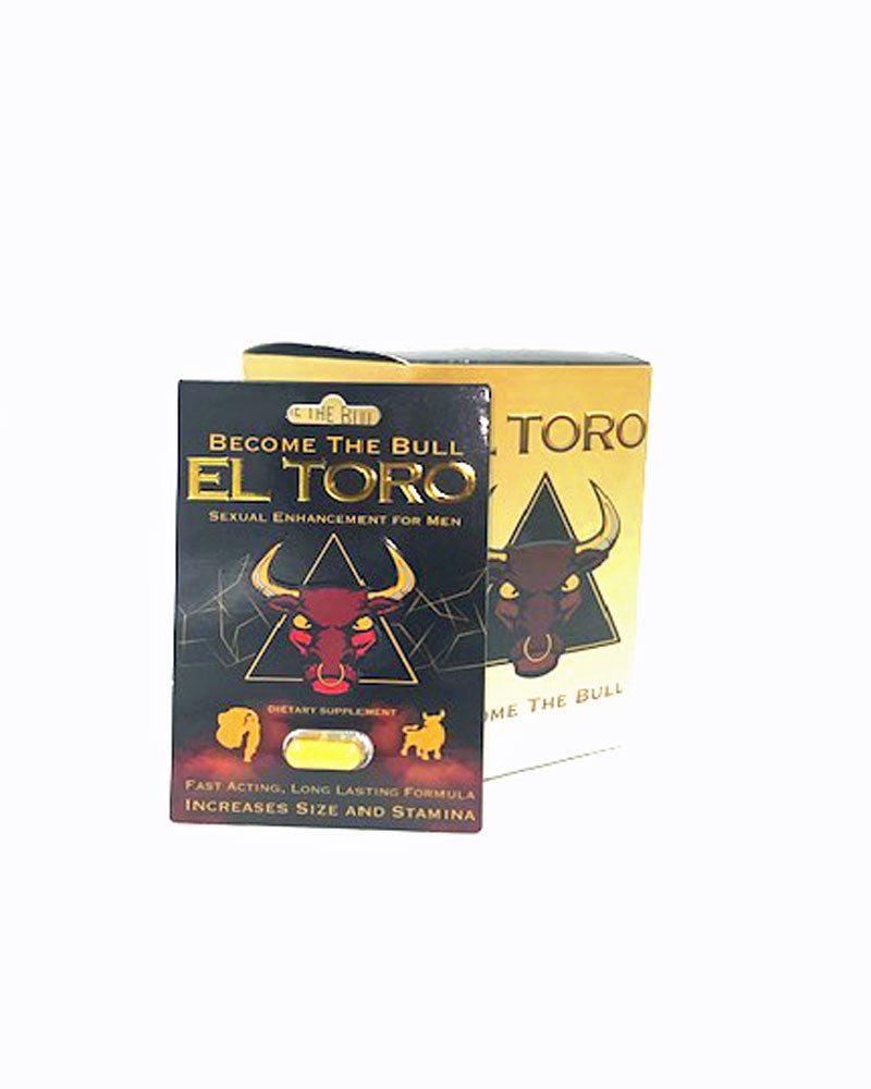 El Toro Male Enhancer 24 Ct Pill Display | PW-EETP