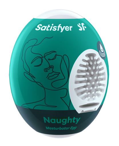 Satisfyer Masturbator Egg - Naughty - Dark Green | SAT-4010021