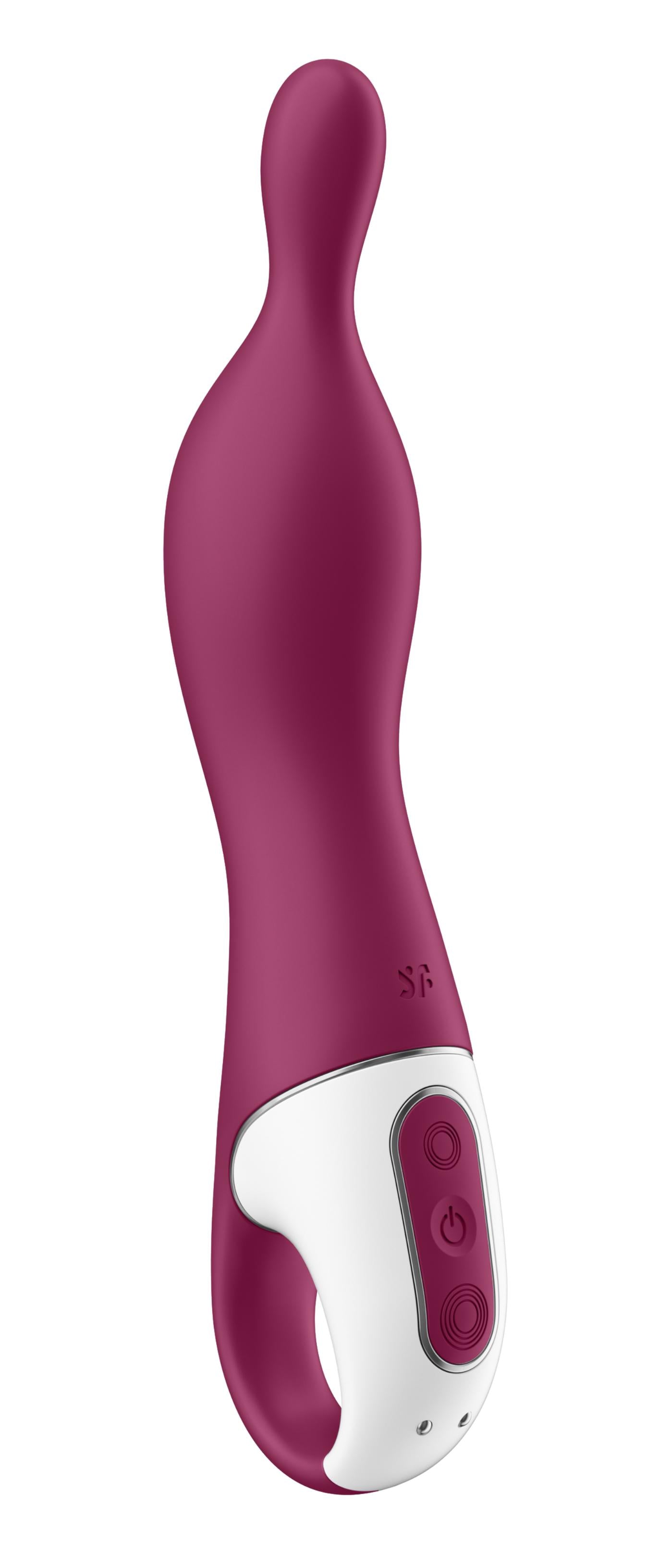 A-Mazing 1 a-Spot Vibrator - Berry | SAT-J2018-212-2