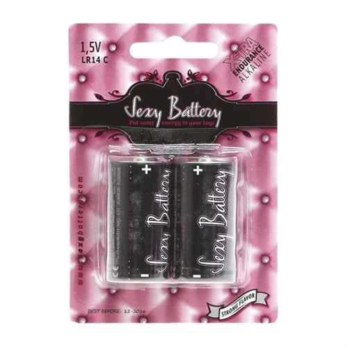 Sexy Battery LR14 C - 2 Count Card SB-084 3700974800428 from EdgingWarehouse.com where we sell the best male sex toys and fleshlight type strokers for masturbation, edging and gooning and other men's health and sexual wellness items.