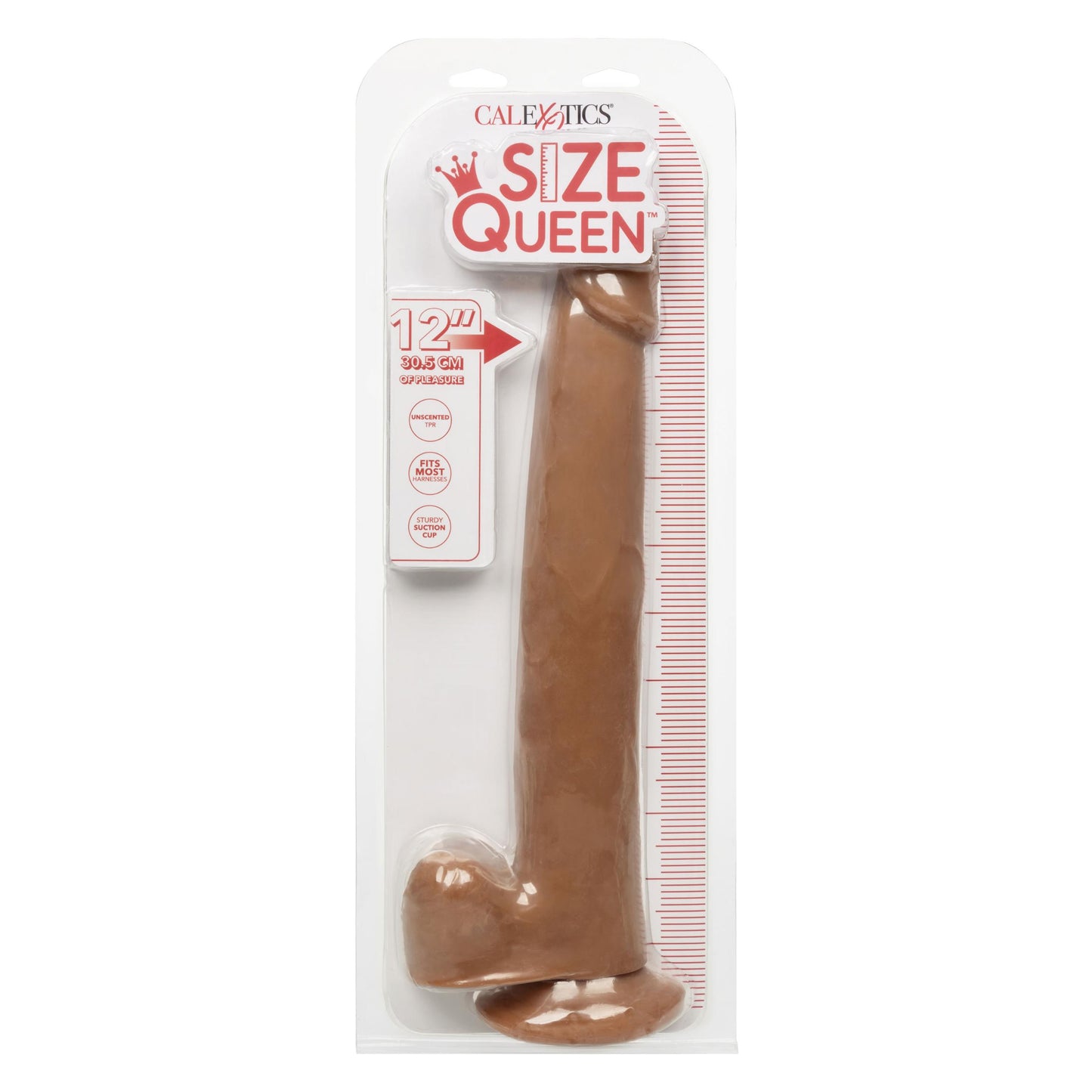 Size Queen 12 inch/30.5 Cm - Brown | SE0263552