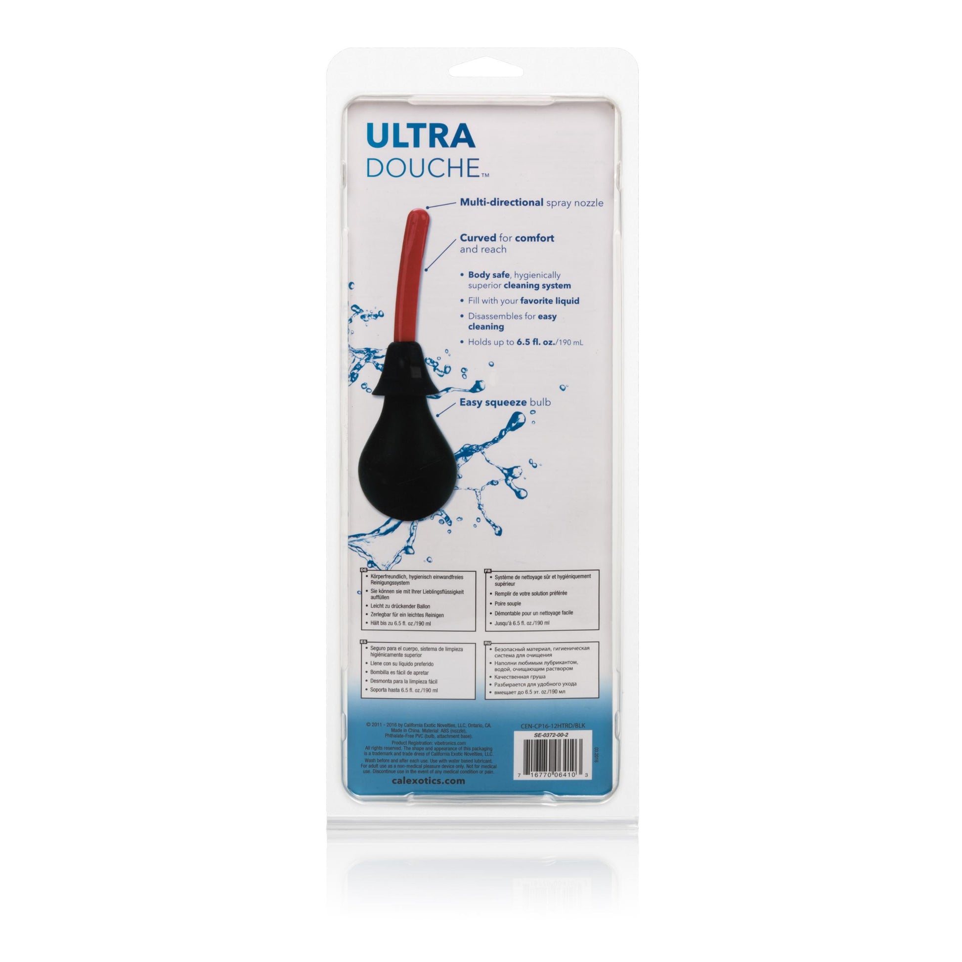 Ultra Douche - Black by CalExotics 716770064103 available at EroticWarehouse.com