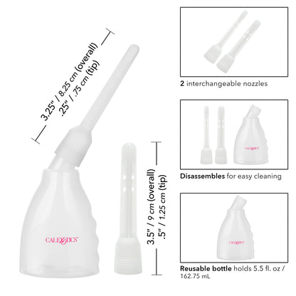 Ultimate Douche - Clear by CalExotics 716770035523 available at EroticWarehouse.com