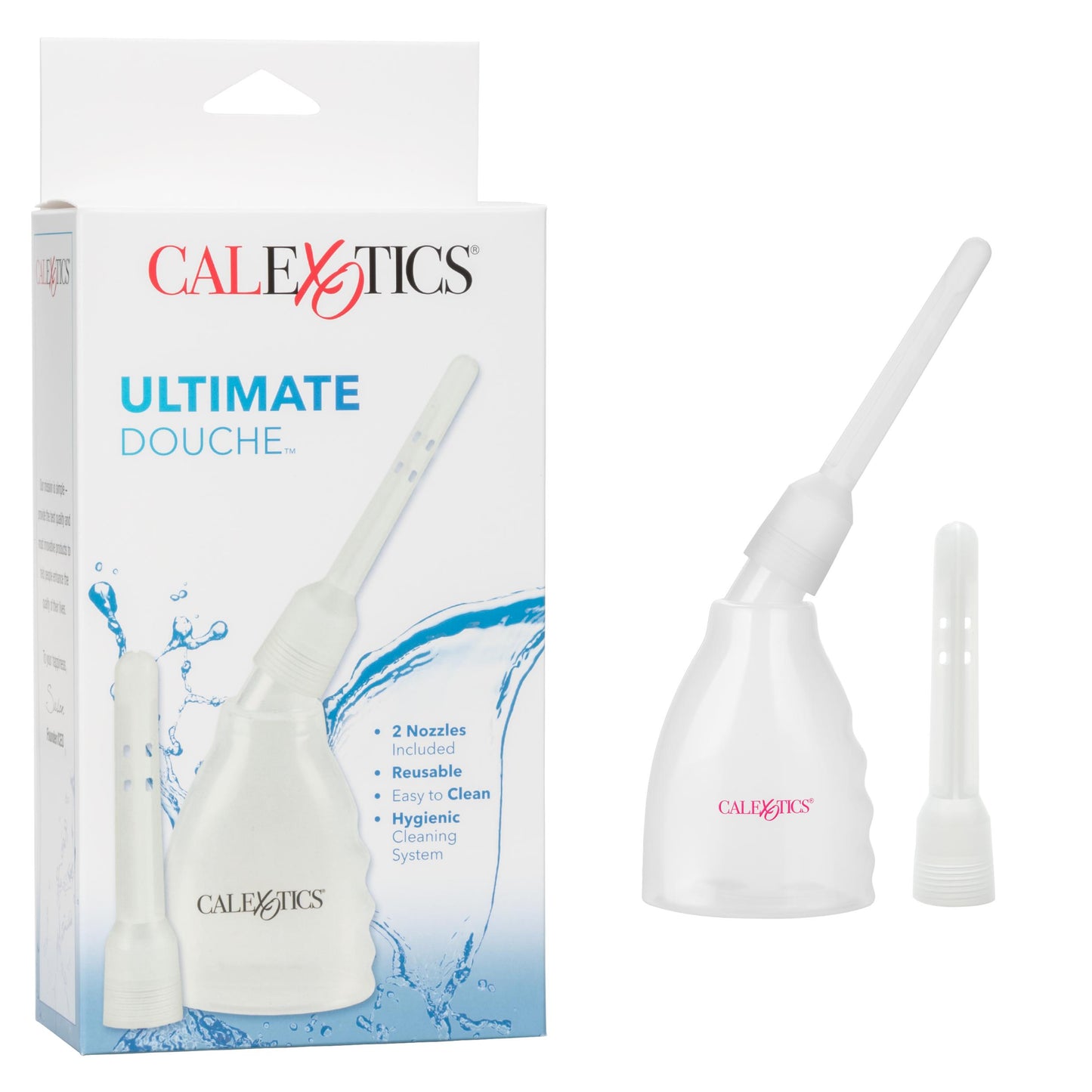 Ultimate Douche - Clear by CalExotics 716770035523 available at EroticWarehouse.com