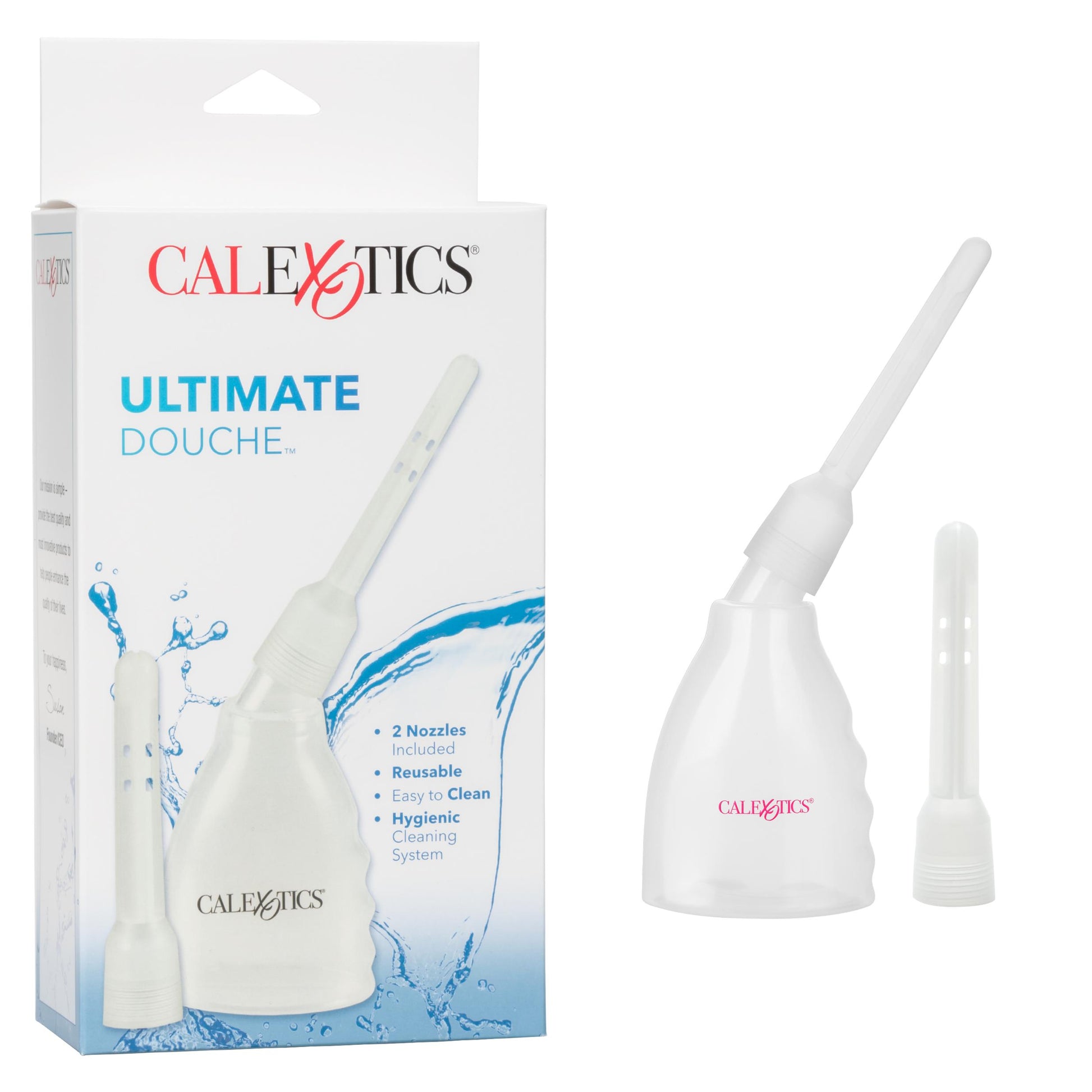 Ultimate Douche - Clear by CalExotics 716770035523 available at EroticWarehouse.com