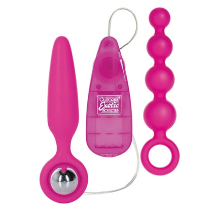 Booty Call Booty Vibro Kits - Pink | CalExotics | SE0395353 | 716770078179 from EdgingWarehouse.com and EroticWarehouse.com where we sell the best adult sex toys and fleshlight type strokers for masturbation, edging and gooning and other adult health and