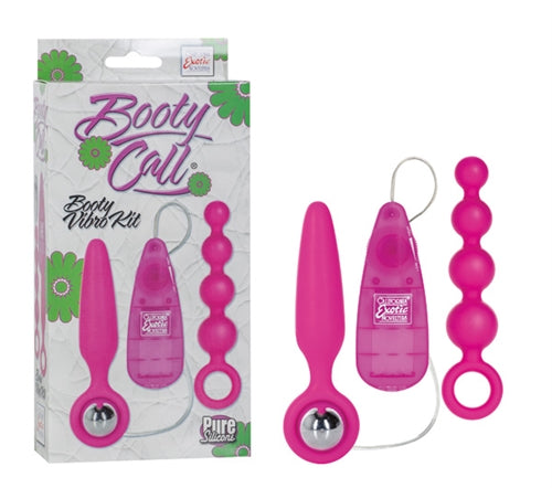 Booty Call Booty Vibro Kits - Pink | CalExotics | SE0395353 | 716770078179 from EdgingWarehouse.com and EroticWarehouse.com where we sell the best adult sex toys and fleshlight type strokers for masturbation, edging and gooning and other adult health and
