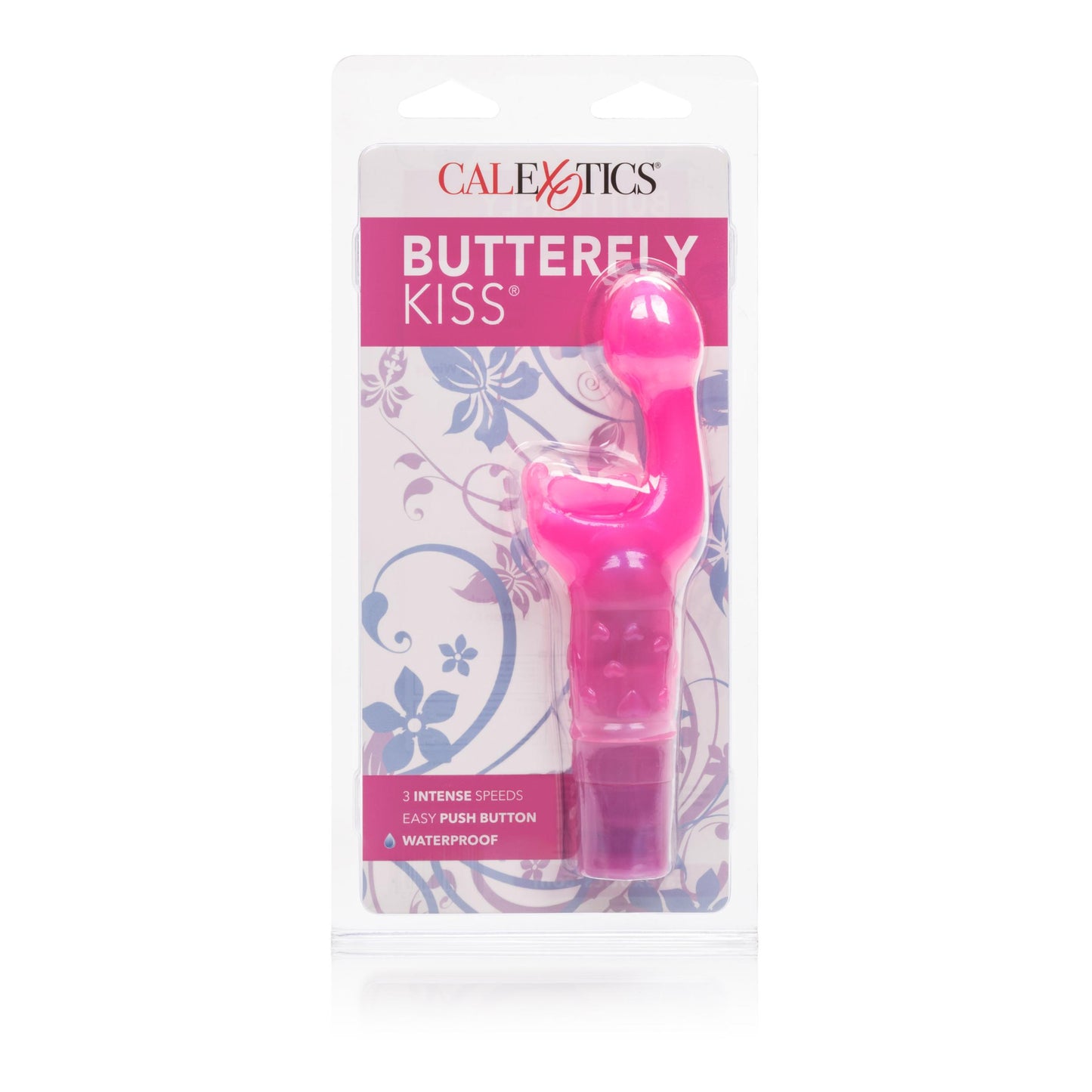 Butterfly Kiss Vibe - Pink | CalExotics | SE0782042 | 716770048134 from EdgingWarehouse.com and EroticWarehouse.com where we sell the best adult sex toys and fleshlight type strokers for masturbation, edging and gooning and other adult health and sexual w