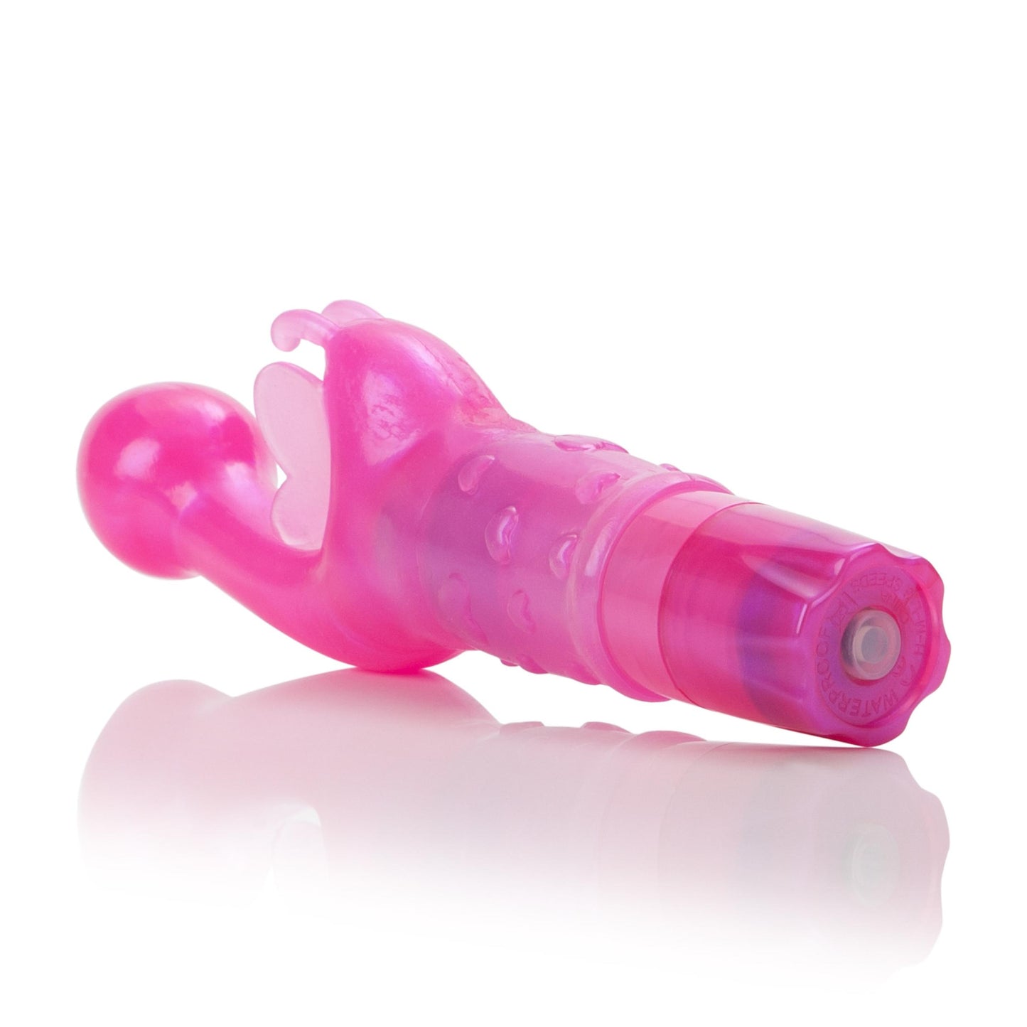 Butterfly Kiss Vibe - Pink | CalExotics | SE0782042 | 716770048134 from EdgingWarehouse.com and EroticWarehouse.com where we sell the best adult sex toys and fleshlight type strokers for masturbation, edging and gooning and other adult health and sexual w