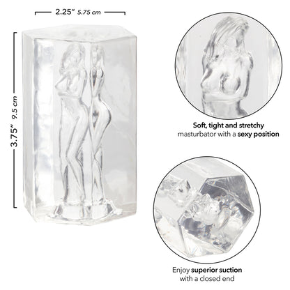 Girls Girls Girls - Crystal - Clear SE0892053 716770108784 from EdgingWarehouse.com where we sell the best male sex toys and fleshlight type strokers for masturbation, edging and gooning and other men's health and sexual wellness items.