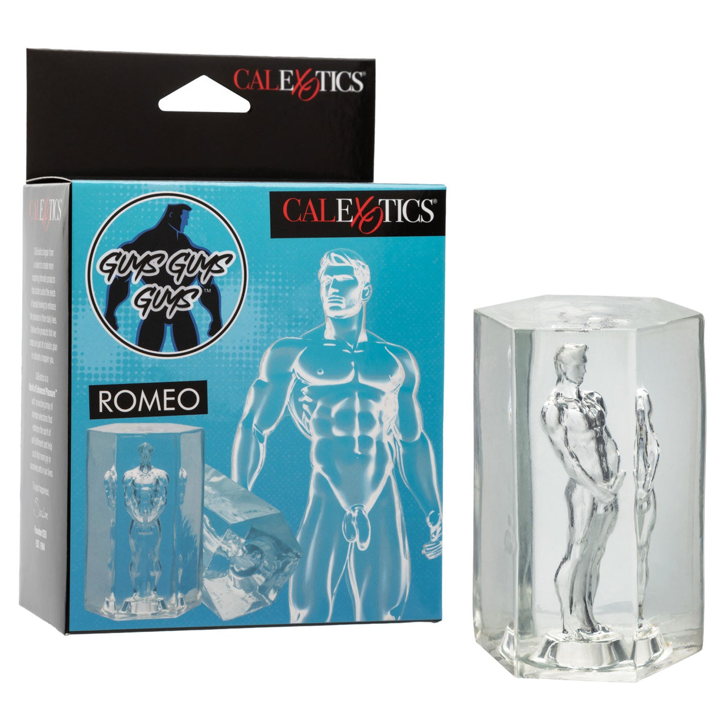 Guys Guys Guys Romeo - Clear SE0892553 716770110510 from EdgingWarehouse.com where we sell the best male sex toys and fleshlight type strokers for masturbation, edging and gooning and other men's health and sexual wellness items.