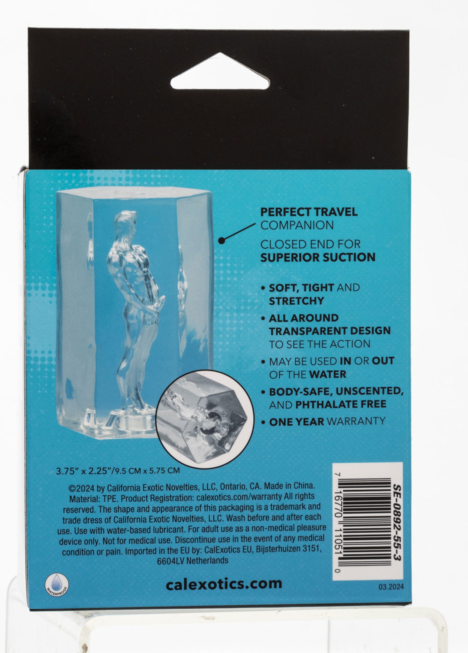 Guys Guys Guys Romeo - Clear SE0892553 716770110510 from EdgingWarehouse.com where we sell the best male sex toys and fleshlight type strokers for masturbation, edging and gooning and other men's health and sexual wellness items.