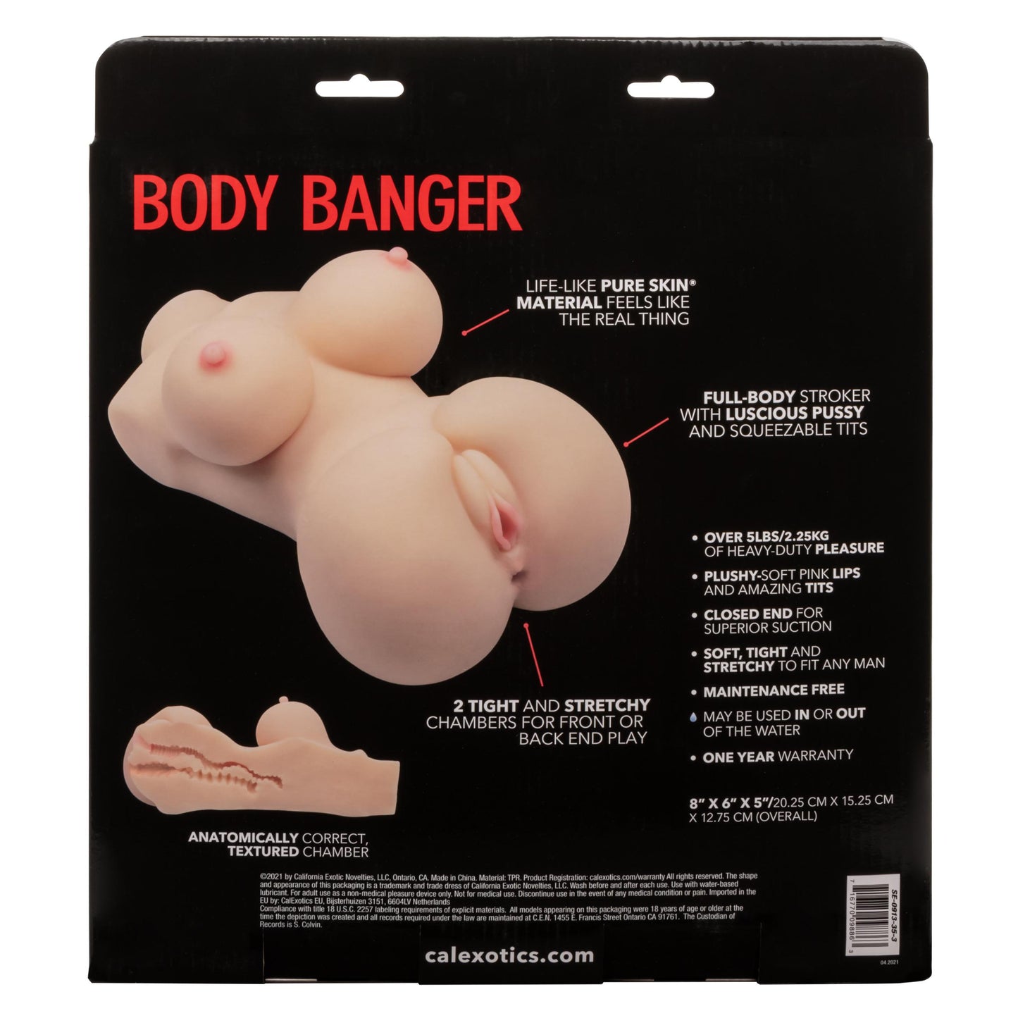 Stroke It Body Banger - Ivory Torso | SE0913353