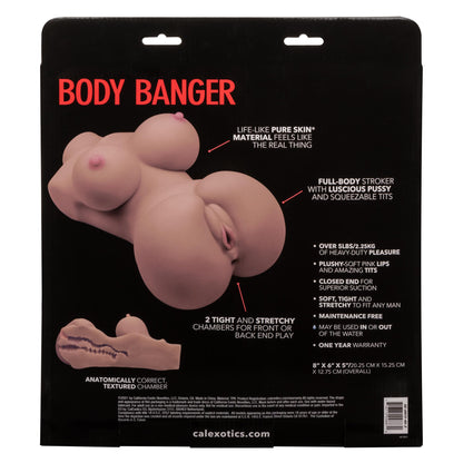 Stroke It Body Banger - Brown Torso | SE0913403