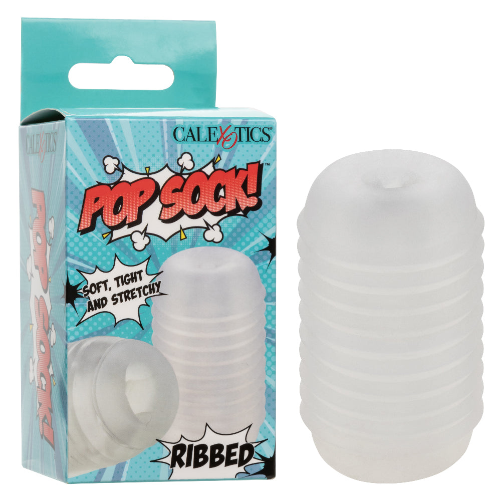 Pop Sock Ribbed - Clear | SE0936303