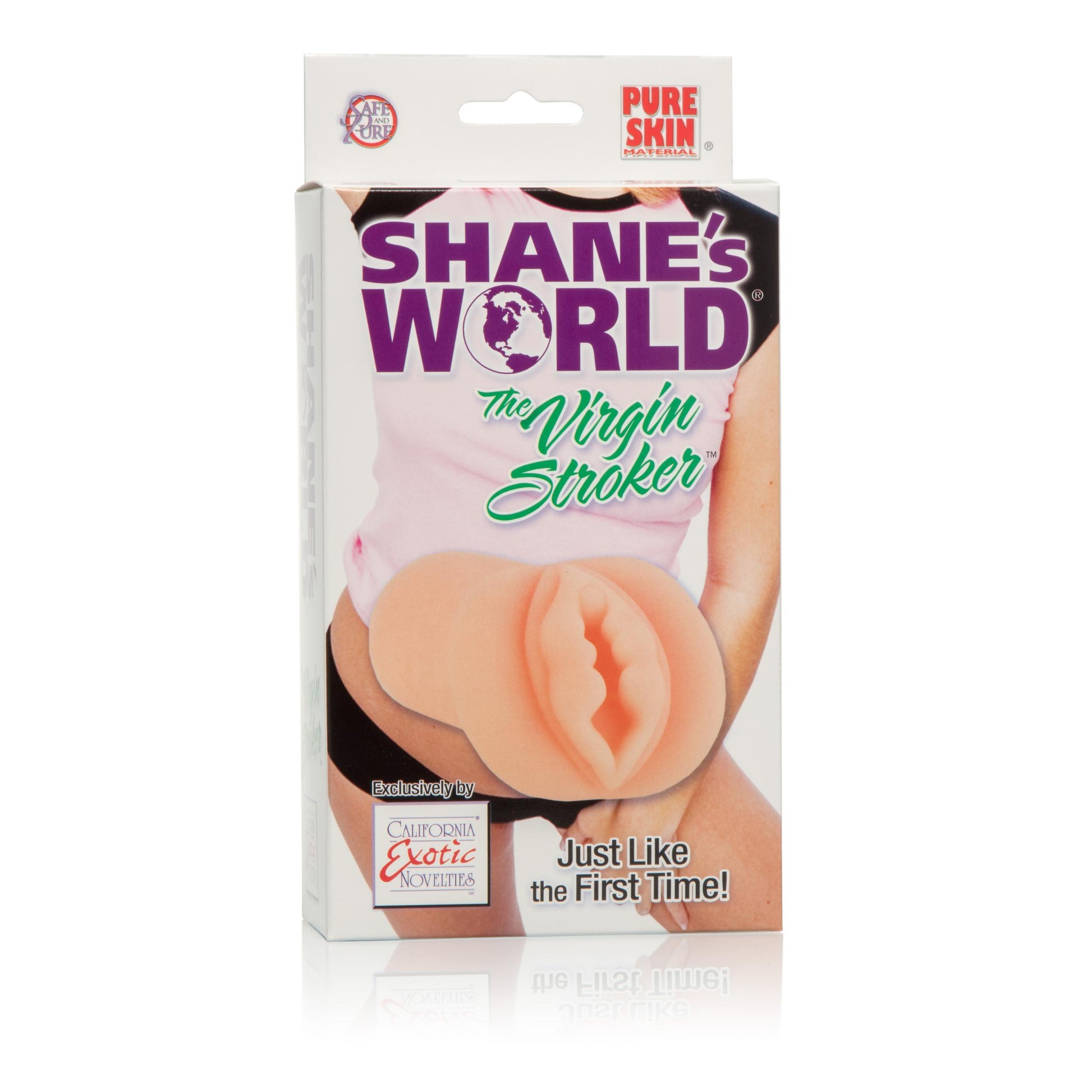 Shanes World the Virgin Stroker SE0955013 716770047373 from EdgingWarehouse.com where we sell the best male sex toys and fleshlight type strokers for masturbation, edging and gooning and other men's health and sexual wellness items.