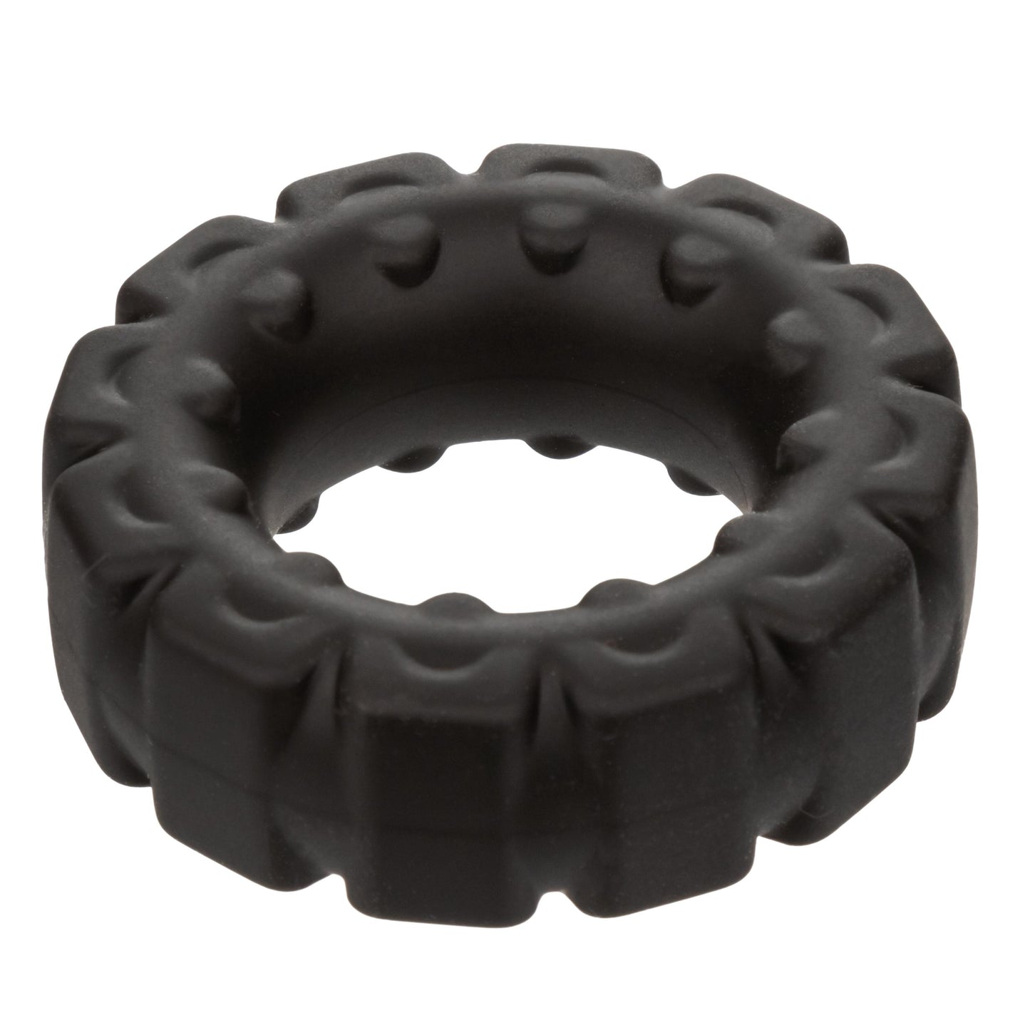 Alpha Liquid Silicone Prolong Tread Ring - Black | SE1491652