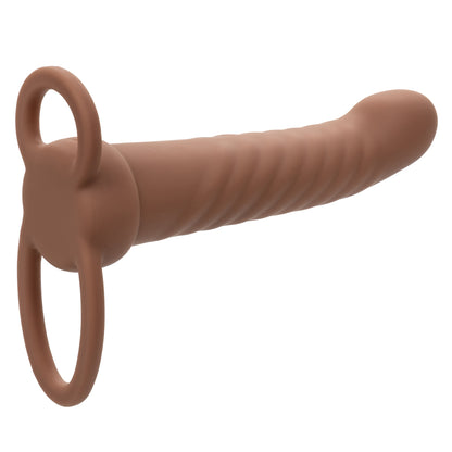 Performance Maxx Rechargeable Ribbed Dual Penetrator - Brown SE1634113 716770109323 from EdgingWarehouse.com where we sell the best male sex toys and fleshlight type strokers for masturbation, edging and gooning and other men's health and sexual wellness