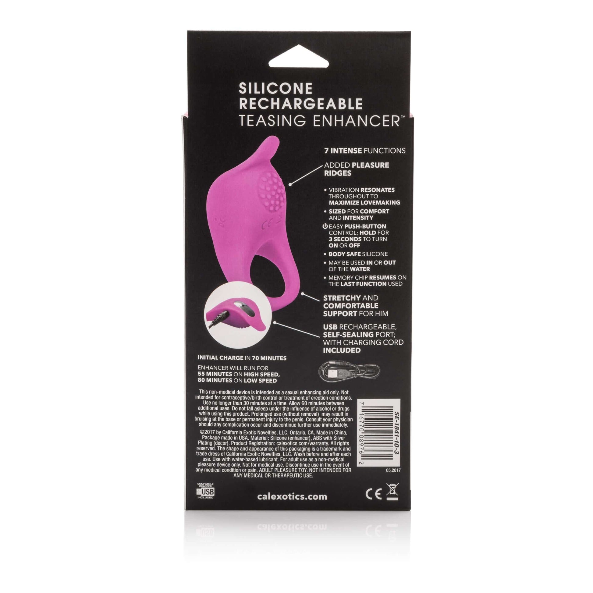 Silicone Rechargeable Teasing Enhancer | SE1841103