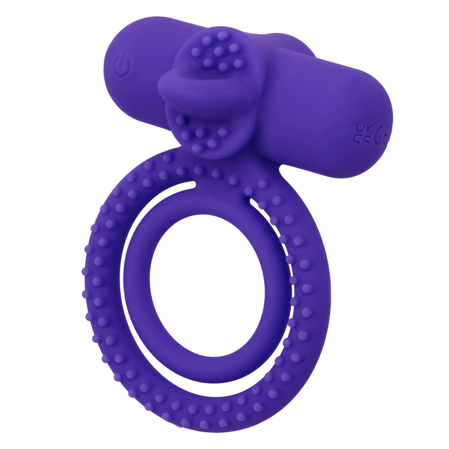 Silicone Rechargeable Dual Climaxer - Purple | SE1843053