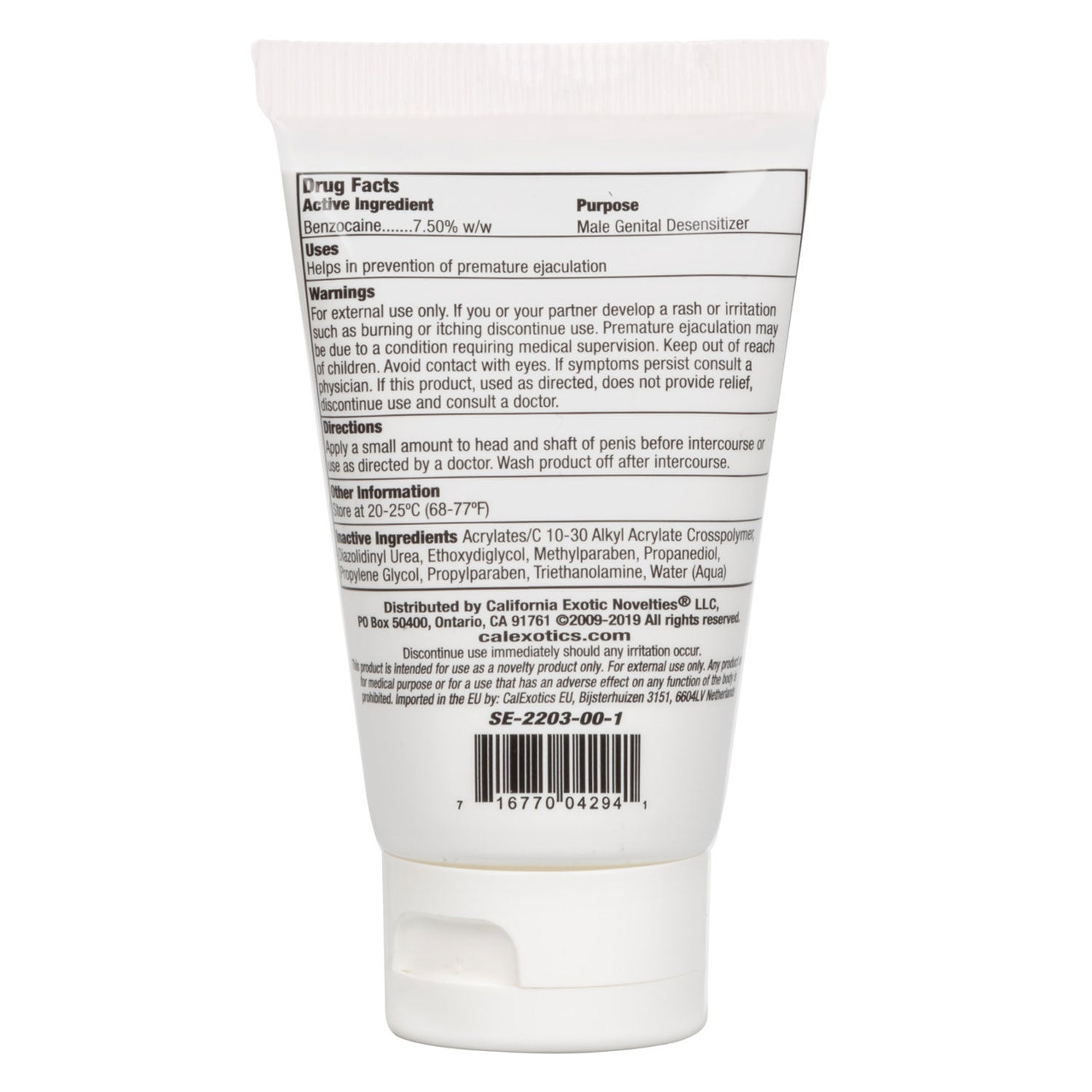 Optimum Rock Hard Cream - 2 Fl. Oz. - Boxed SE2203003 716770014672 from EdgingWarehouse.com where we sell the best male sex toys and fleshlight type strokers for masturbation, edging and gooning and other men's health and sexual wellness items.