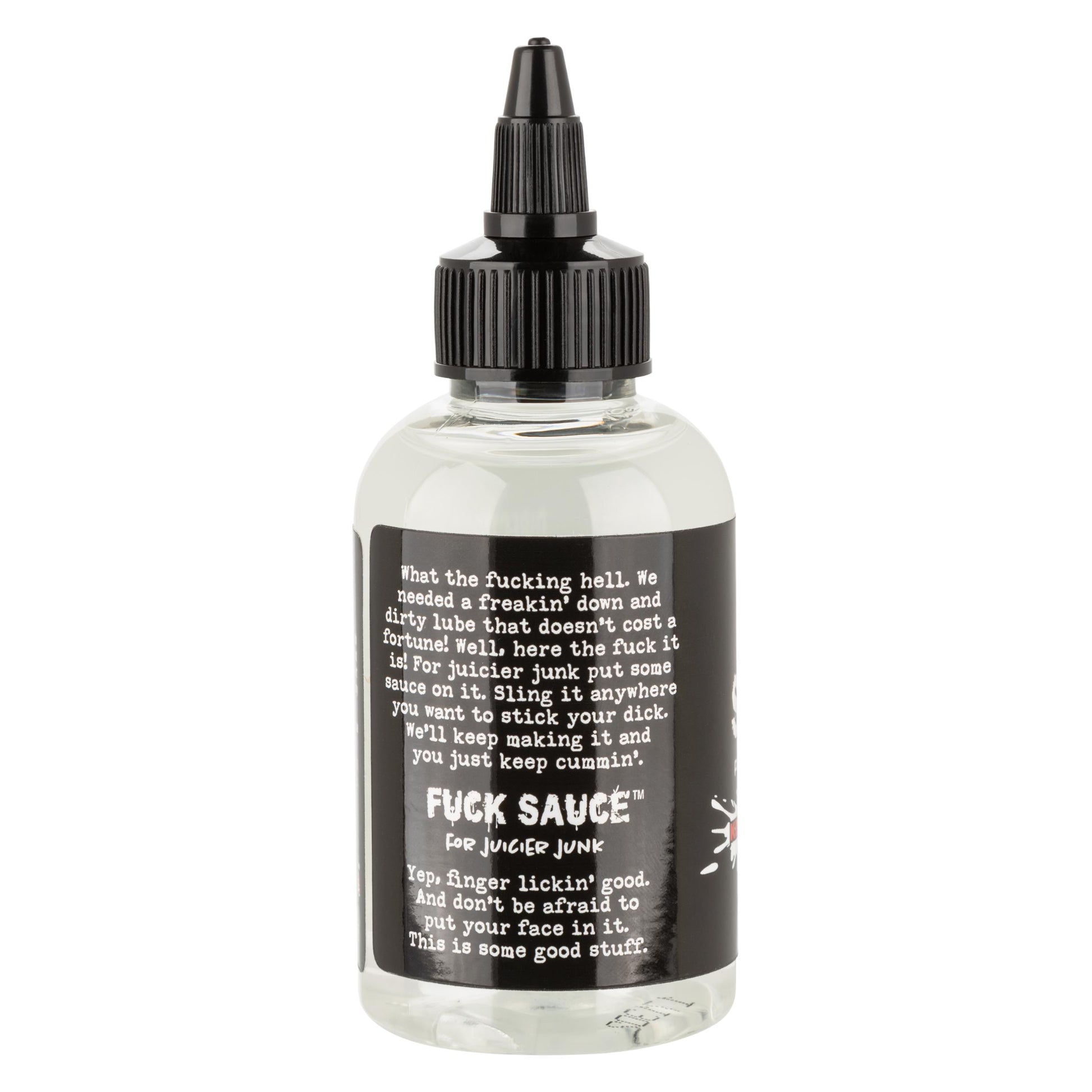 Fuck Sauce Water-Based Lubricant - 4 Oz SE2404101 716770105592 from EdgingWarehouse.com where we sell the best male sex toys and fleshlight type strokers for masturbation, edging and gooning and other men's health and sexual wellness items.