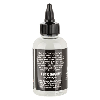 Fuck Sauce Slick Silicone Lubricant 4 Fl. Oz. SE2404301 716770105622 from EdgingWarehouse.com where we sell the best male sex toys and fleshlight type strokers for masturbation, edging and gooning and other men's health and sexual wellness items.