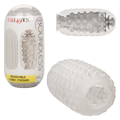 Boundless Reversible Nubby Stroker - Clear | SE2699751