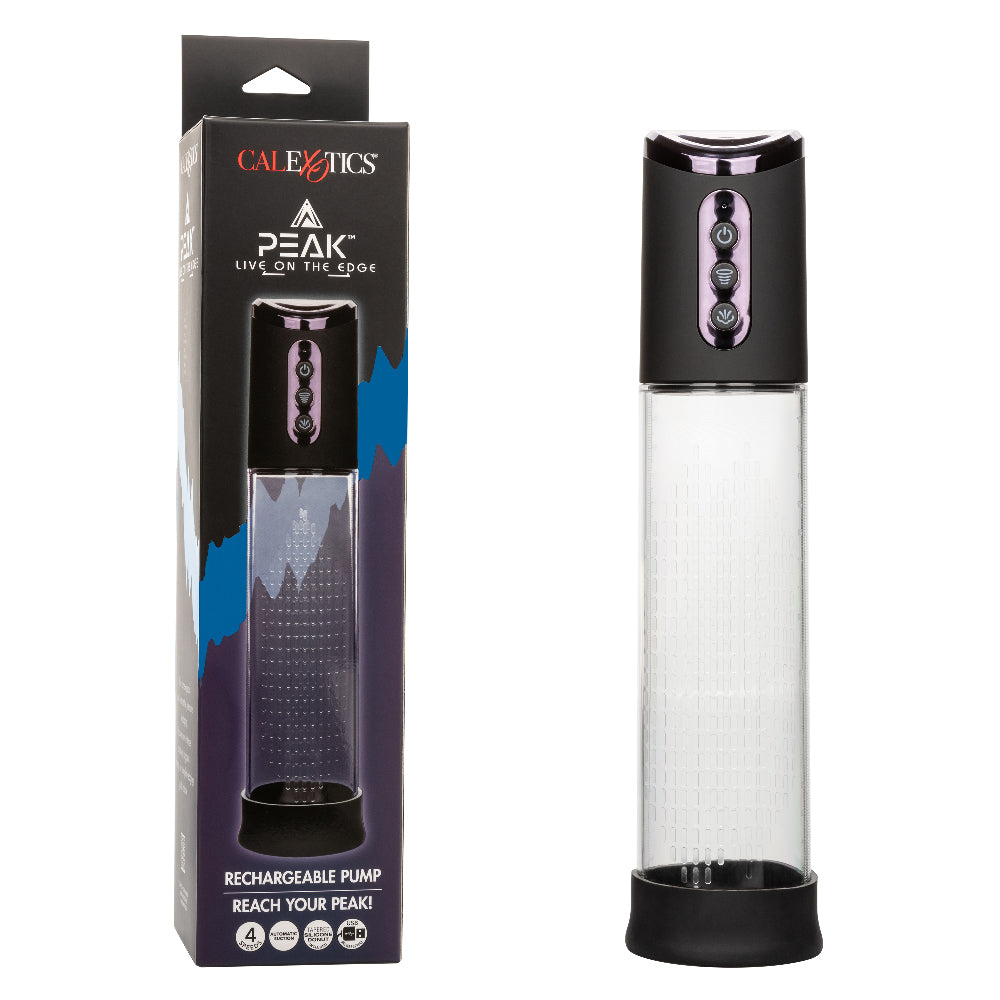 Peak Rechargeable Pump - Black/clear | SE5500253