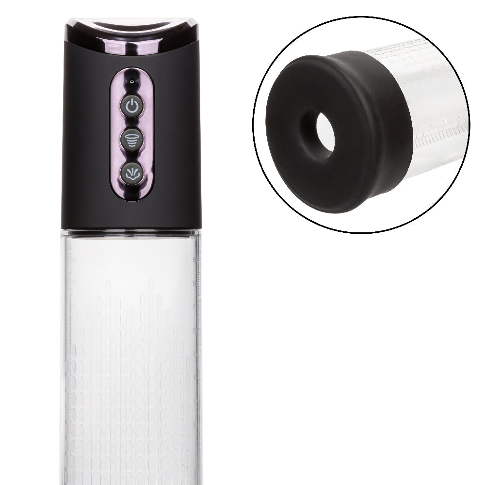 Peak Rechargeable Pump - Black/clear | SE5500253