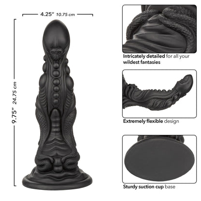Monster Dong the Colossus 9.75" - Black SE5504153 716770110503 from EdgingWarehouse.com where we sell the best male sex toys and fleshlight type strokers for masturbation, edging and gooning and other men's health and sexual wellness items.
