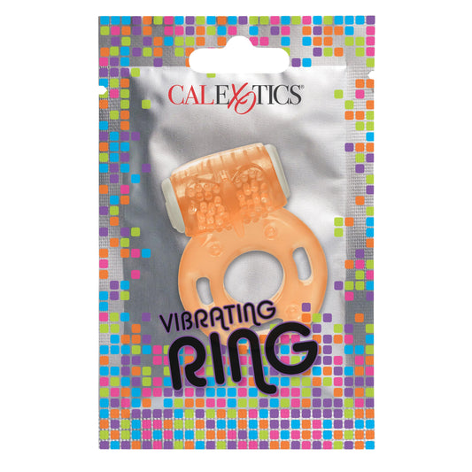 Foil Pack Vibrating Ring - Orange | SE8000351