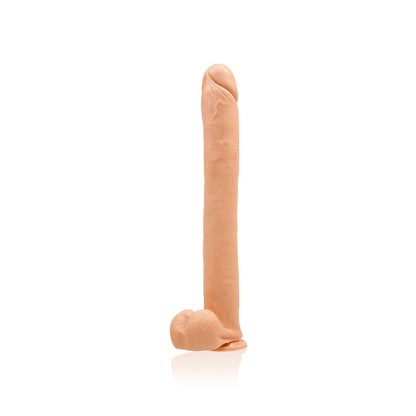 16 Inch Exxxtreme Dong W/suction - Flesh | SI-50500